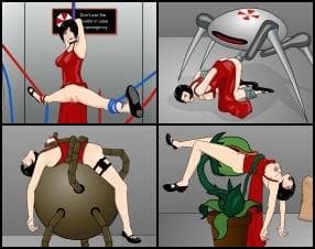 Ada Wong against the Pink Queen