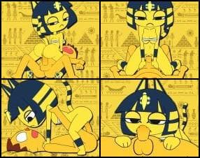 Ankha Sex Parody