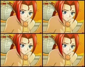 Hentai Key girl Aisha blowjob