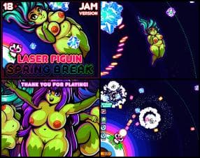 Laser Piguin Spring Break