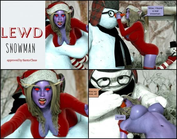 Lewd Snowman