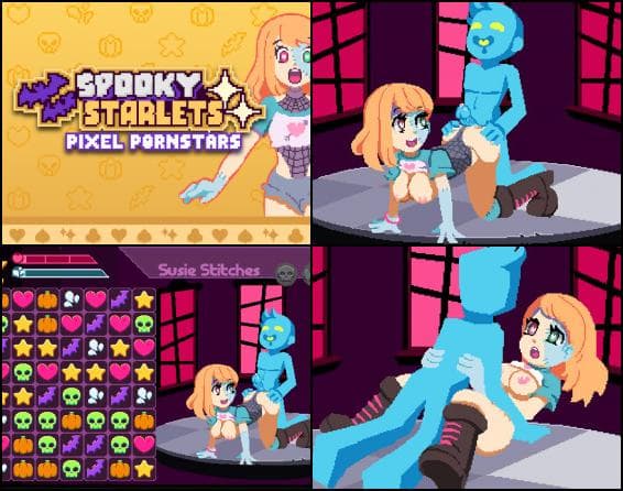 Spooky Starlets: Pixel Pornstars