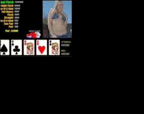 Strip poker
