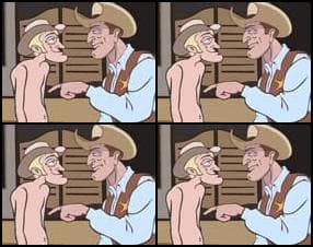 The blonde cowboy