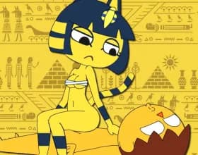 Ankha Sex Parody screenshot 4