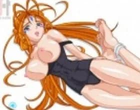 Belldandy bikini Flash screenshot 2