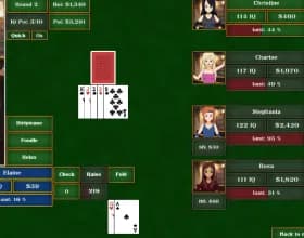 Bimbo Holdem Poker screenshot 1