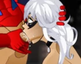 Spiderman Black Cat Felatio screenshot 2