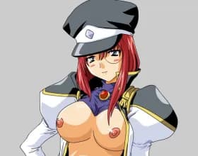Galaxy Angel sim date RPG screenshot 3