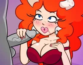 Handjob by Sexy Redhead screenshot 4