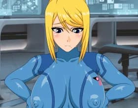 Samus Aran Boobjob screenshot 2